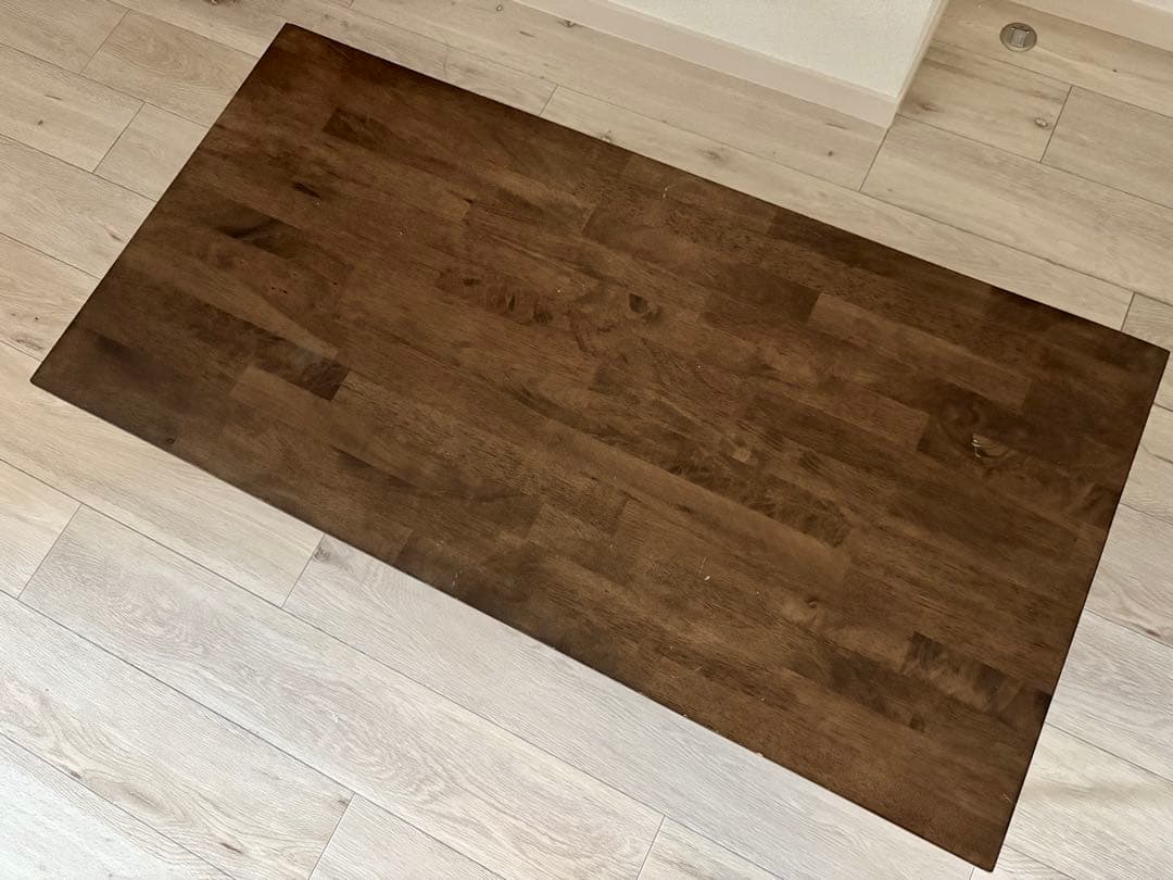 天然木センターテーブル ローテーブル アイアン脚 幅100cm