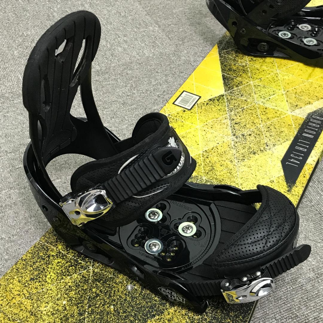 状態良■2点セット■子供用■WAX済■BURTON ボード ビンディング