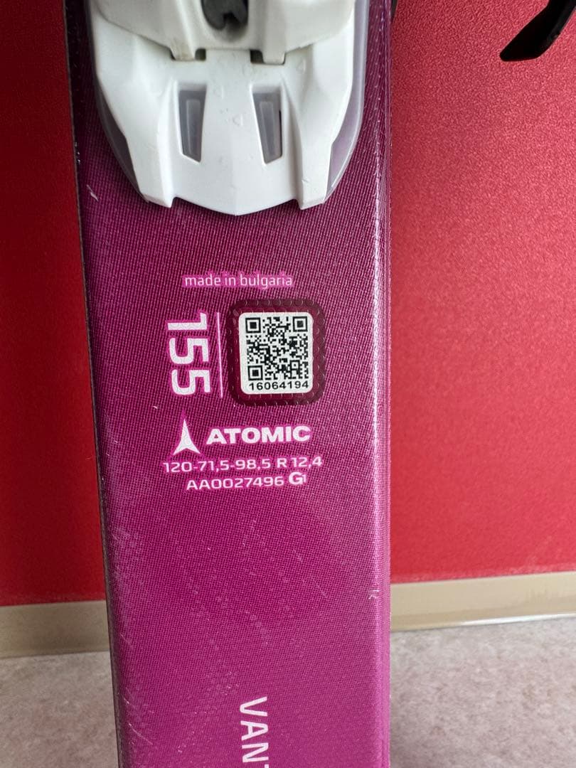 アトミックATOMIC Vantage X 72 スキー板155cm レディース