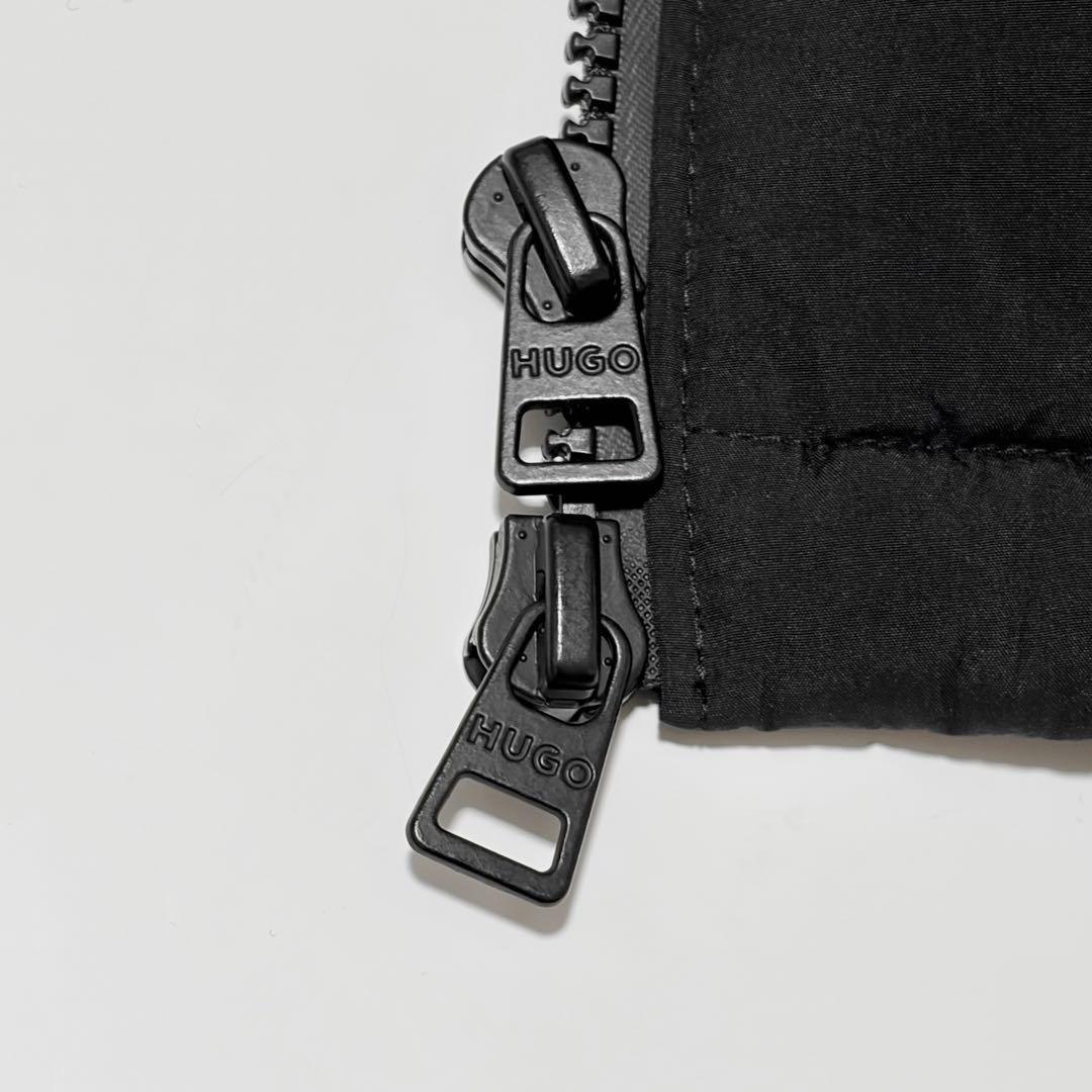 美品★HUGO BOSS ダウンベスト ブラック 黒 ヒューゴボス ジャケット