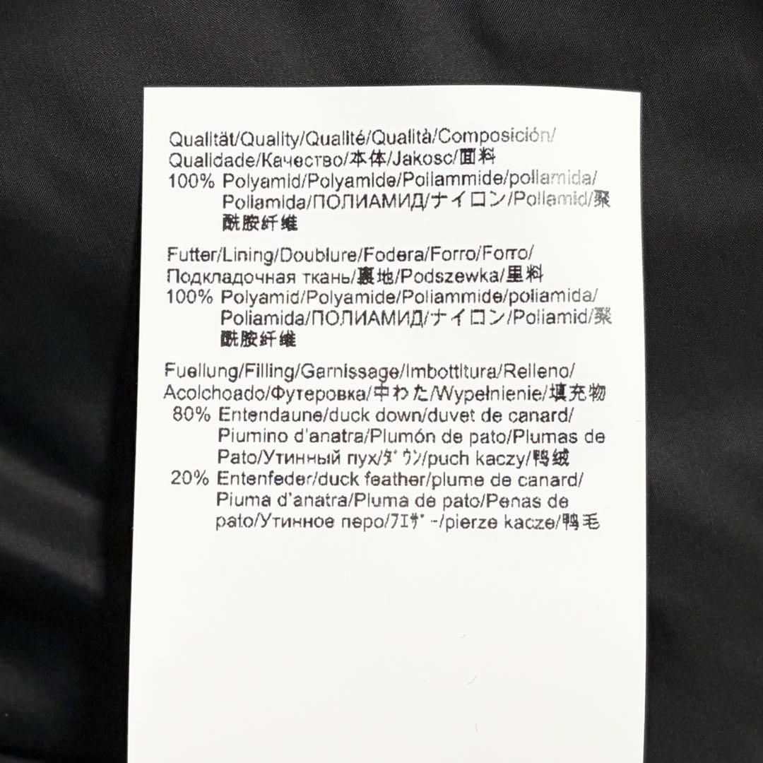 美品★HUGO BOSS ダウンベスト ブラック 黒 ヒューゴボス ジャケット
