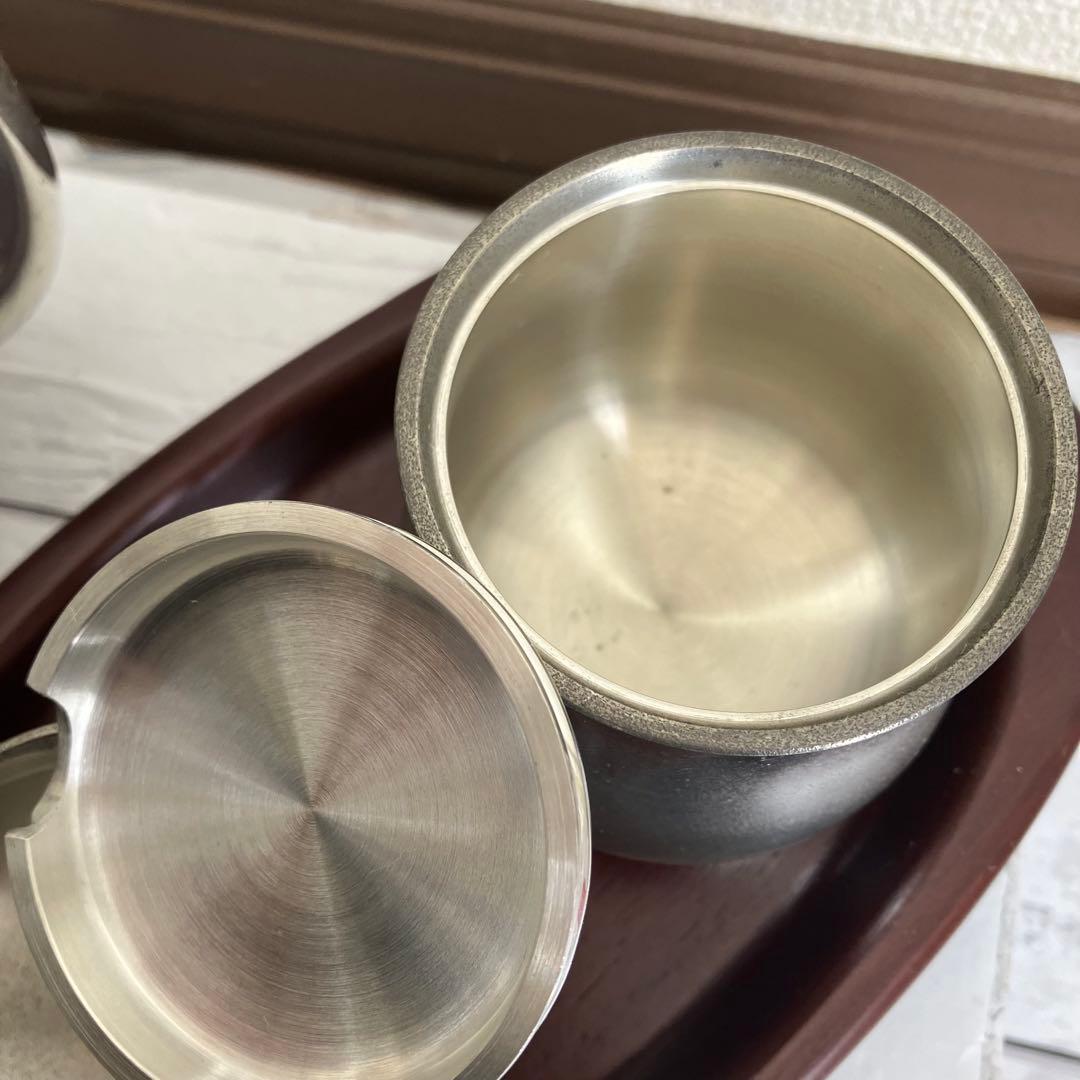 セランゴールピューター　97 ティーセット3点 80年代 ヴィンテージ