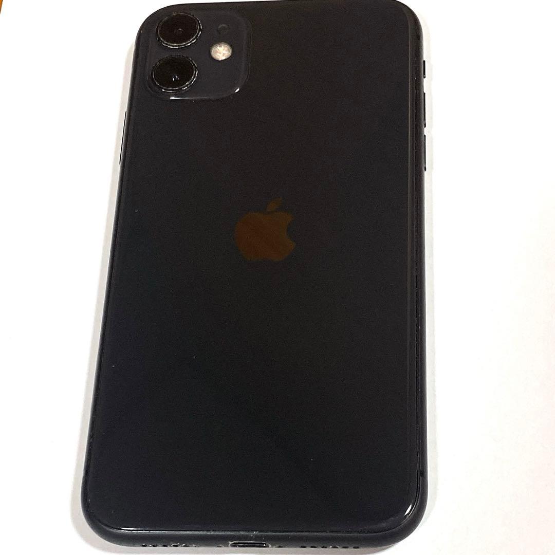 iPhone 11 ブラック 128GB 本体のみ 初期化済み