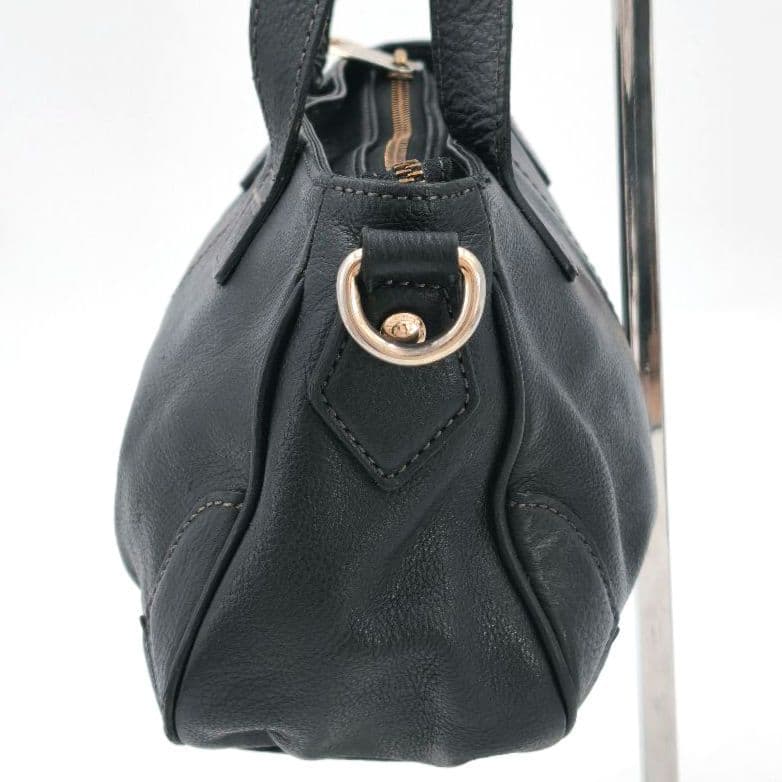 【希少 高級◎】バーバリー ショルダーバッグ 2way 斜め掛け 本革 廃盤品