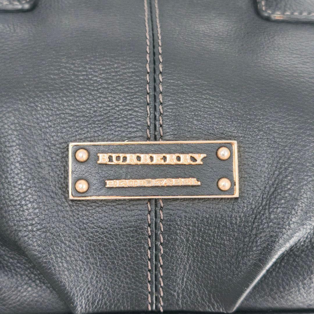 【希少 高級◎】バーバリー ショルダーバッグ 2way 斜め掛け 本革 廃盤品