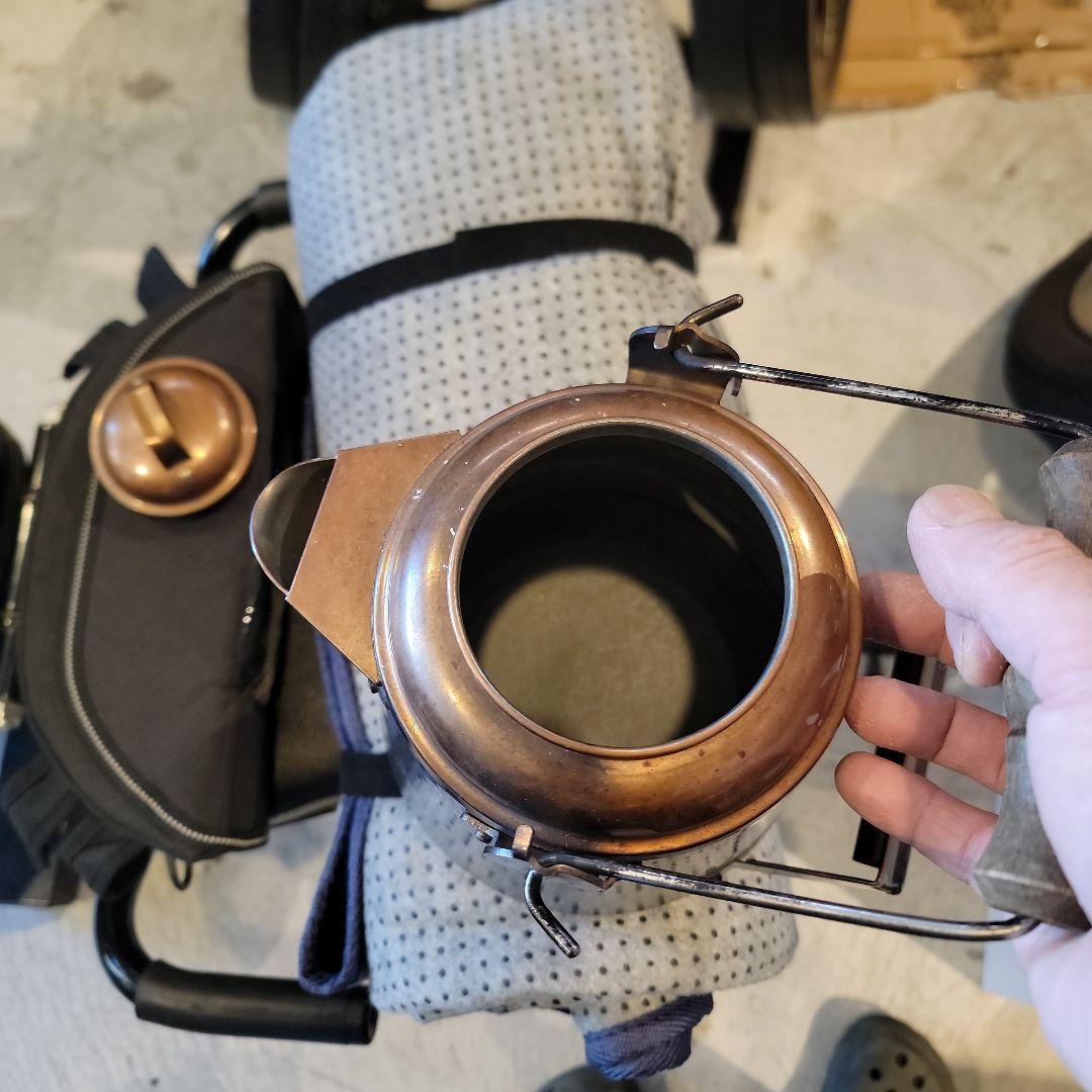 FIER SIDE　ファイヤーサイド 旧ロゴ グランマーコッパーケトル（小）