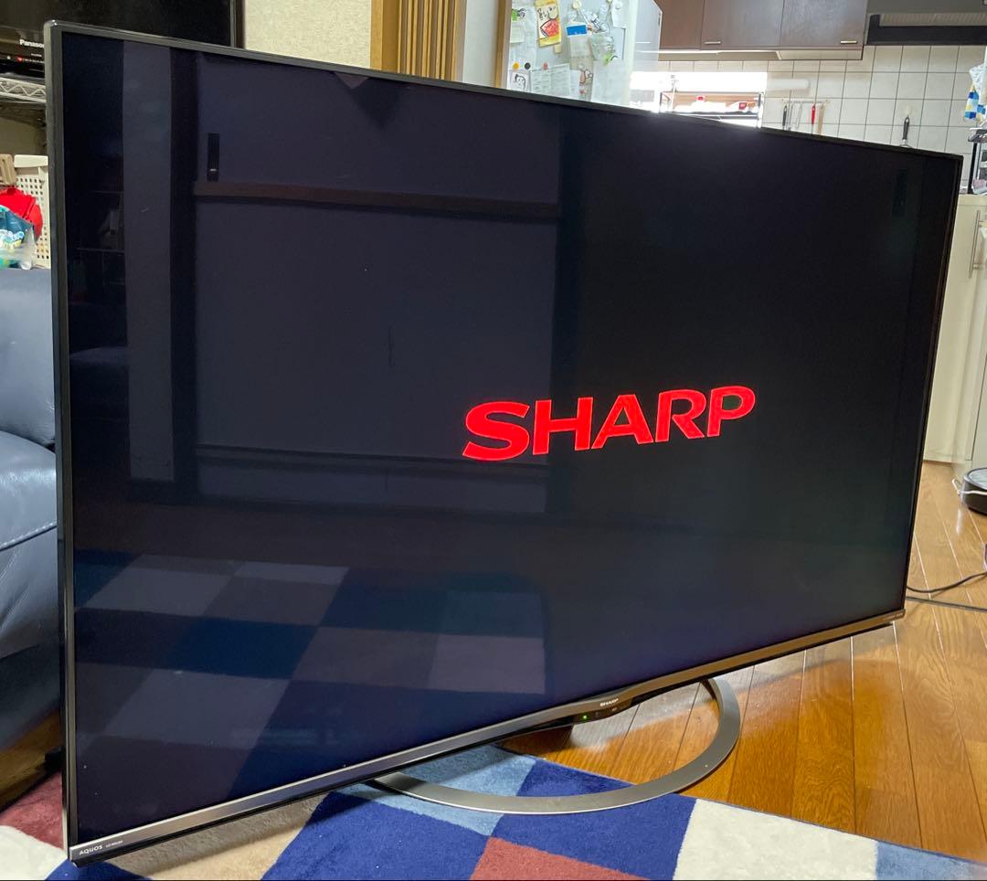 シャープ2017年製60型液晶テレビ 4K/ネット動画対応 送料無料