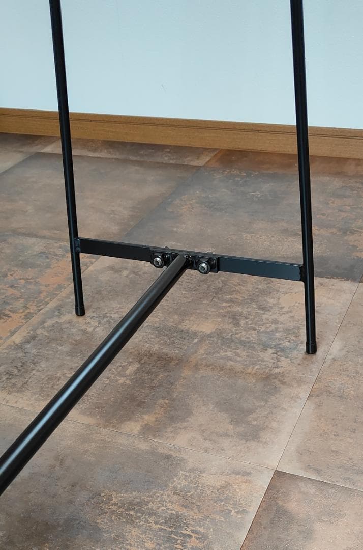 スチール　ハンガーラック　アイアン　幅広　アイアンラック　コートスタンド　什器