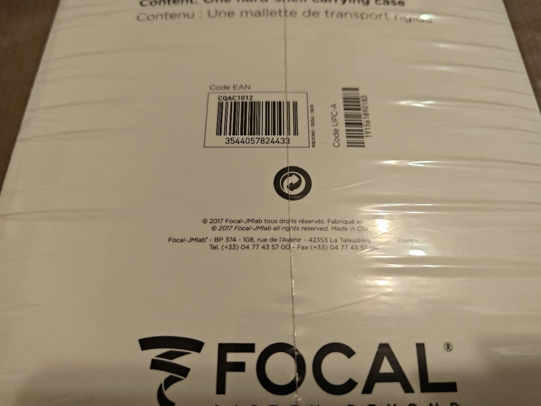 C*k様 Focal Rigid Carrying Case