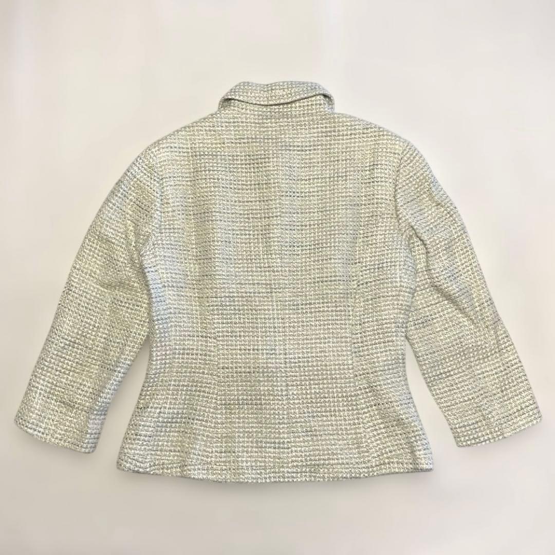 【美品】AGNONA アニオナ ジャケット シルク100% イタリア製 40