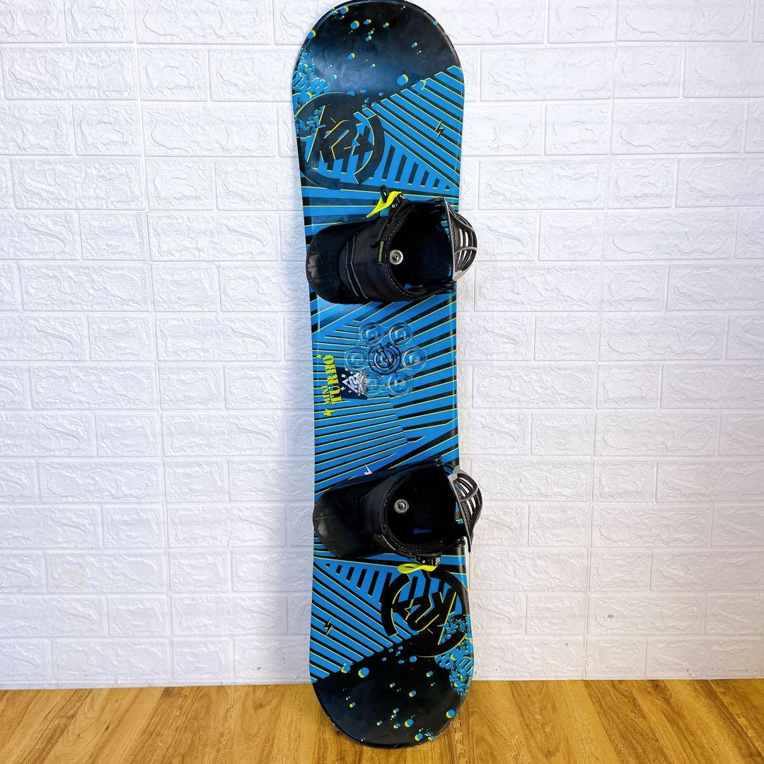 K2 キッズ スノーボード 柔らかめ 110cm　キッカー　グラトリ 2点セット