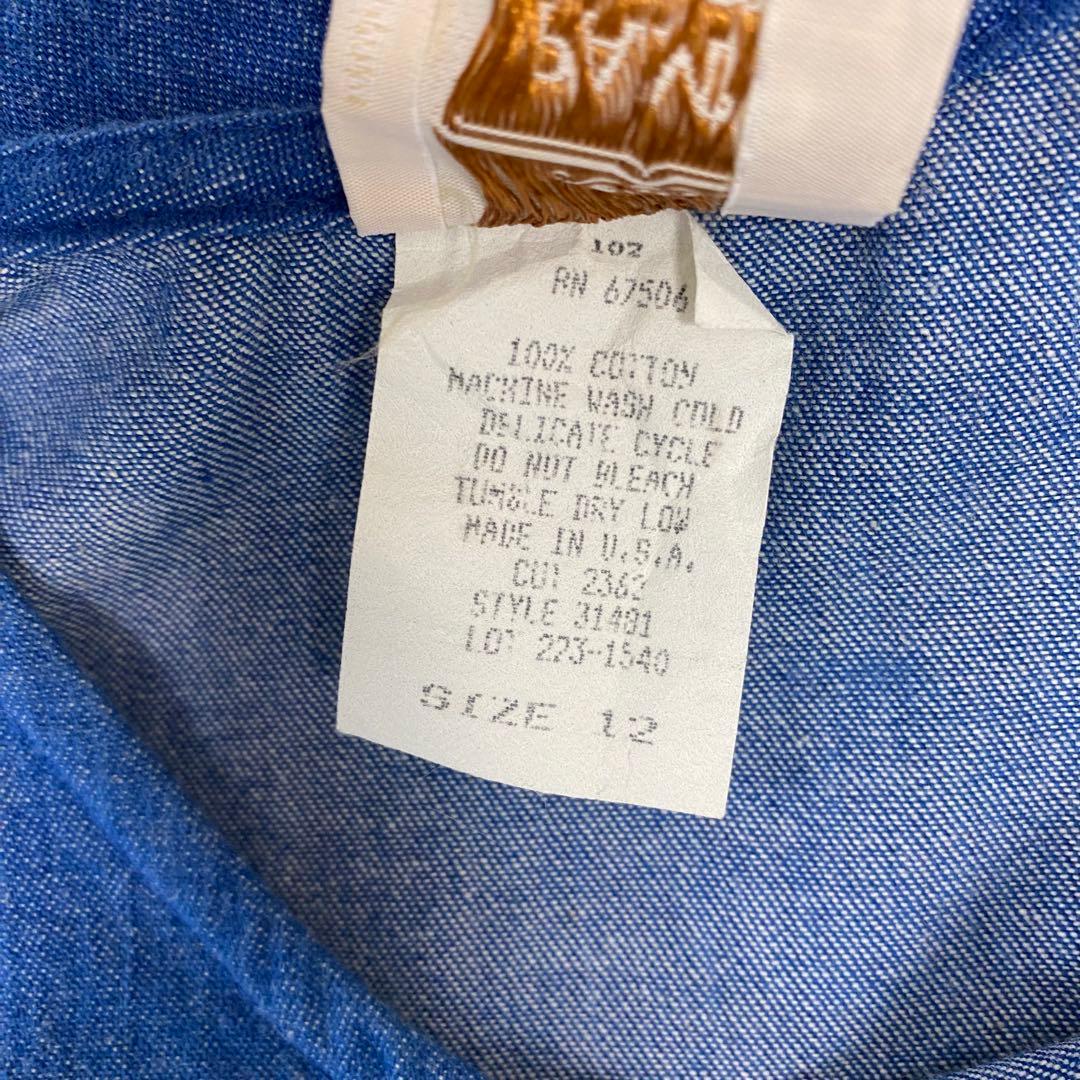 3点 ¥10,000 ビンテージ 古着 卸 レトロ USA製デニムワンピース