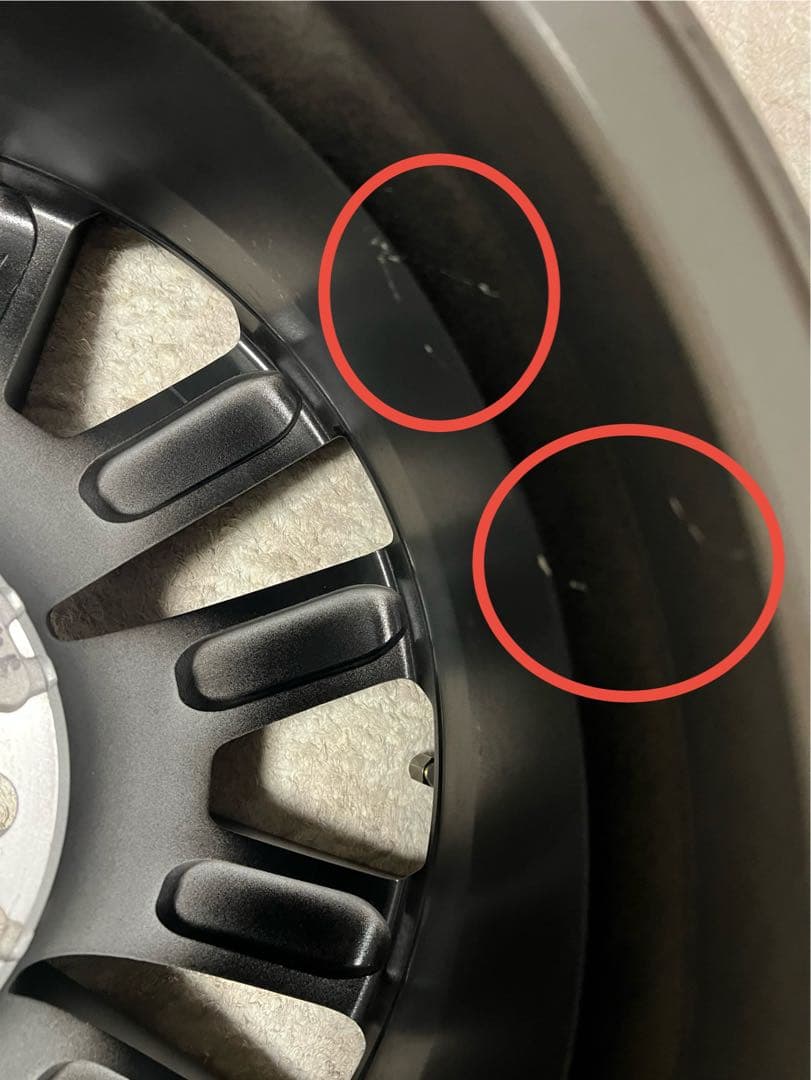 送料込　美品　ランドクルーザープラドマットブラックエディション純正ホイール3️⃣