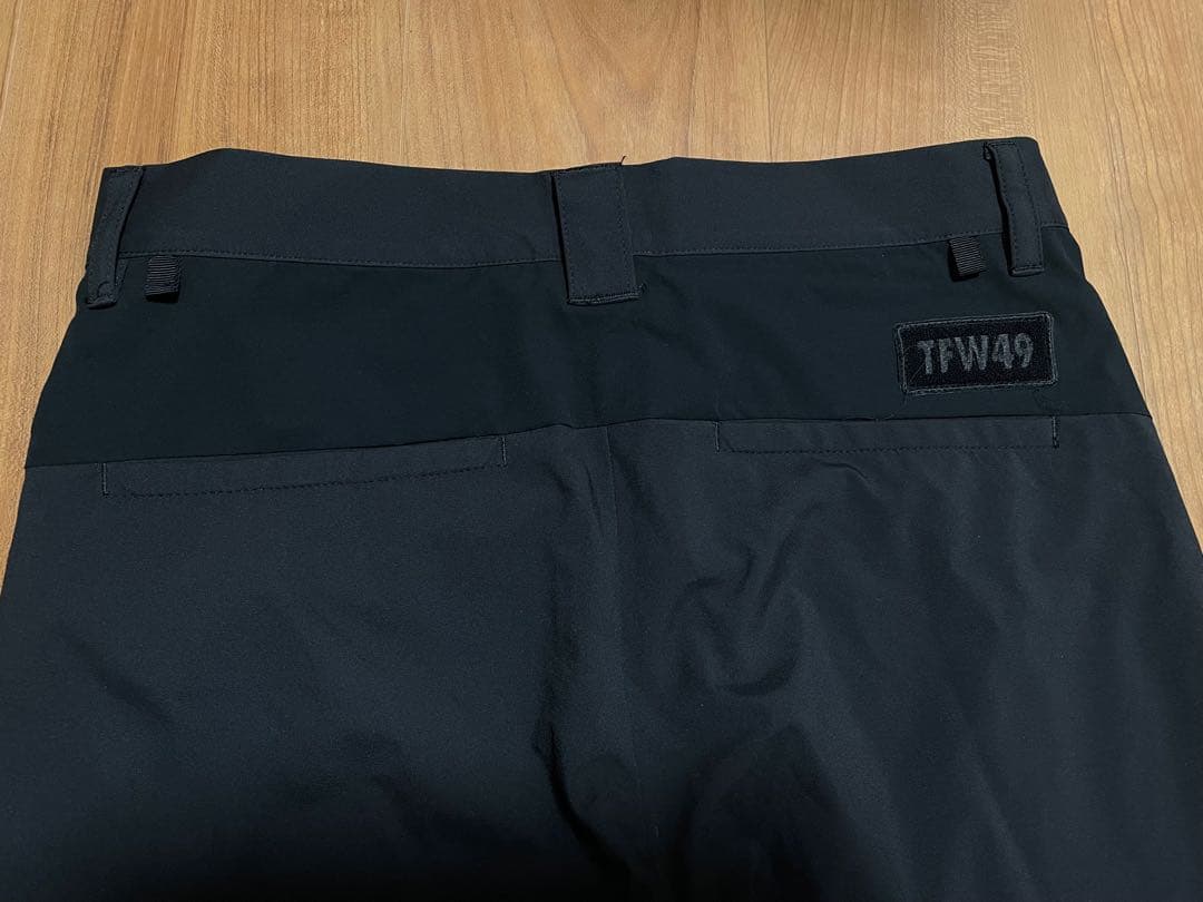 定価3.6万　TFW49 パンツ　ブラック　S ゴルフ junhashimoto