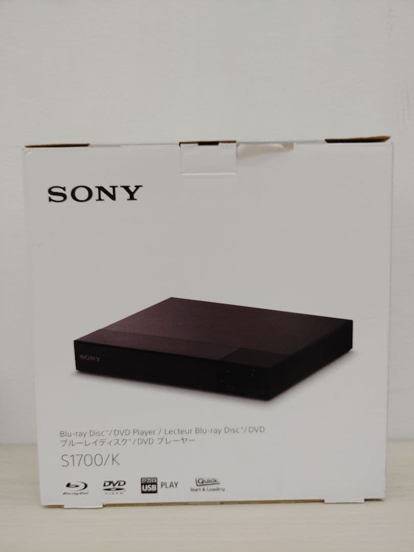 7203ソニー ブルーレイプレーヤー/DVDプレーヤー BDP-S1700/K