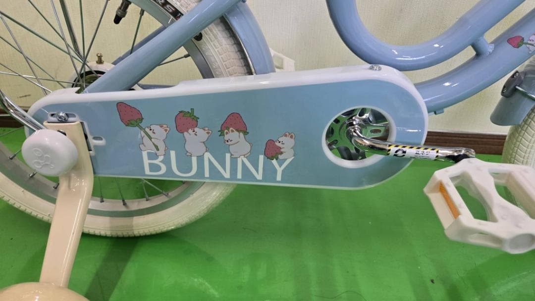 【値下げ中】子供用自転車 BUNNYデザイン 16インチ BLUE