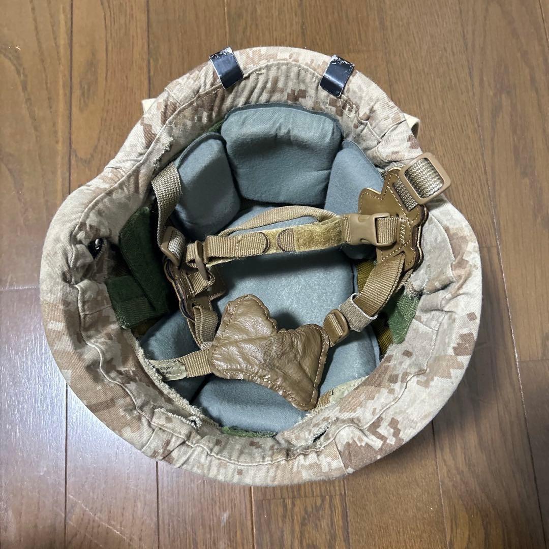 米軍実物　海兵隊　ヘルメット　LWH
