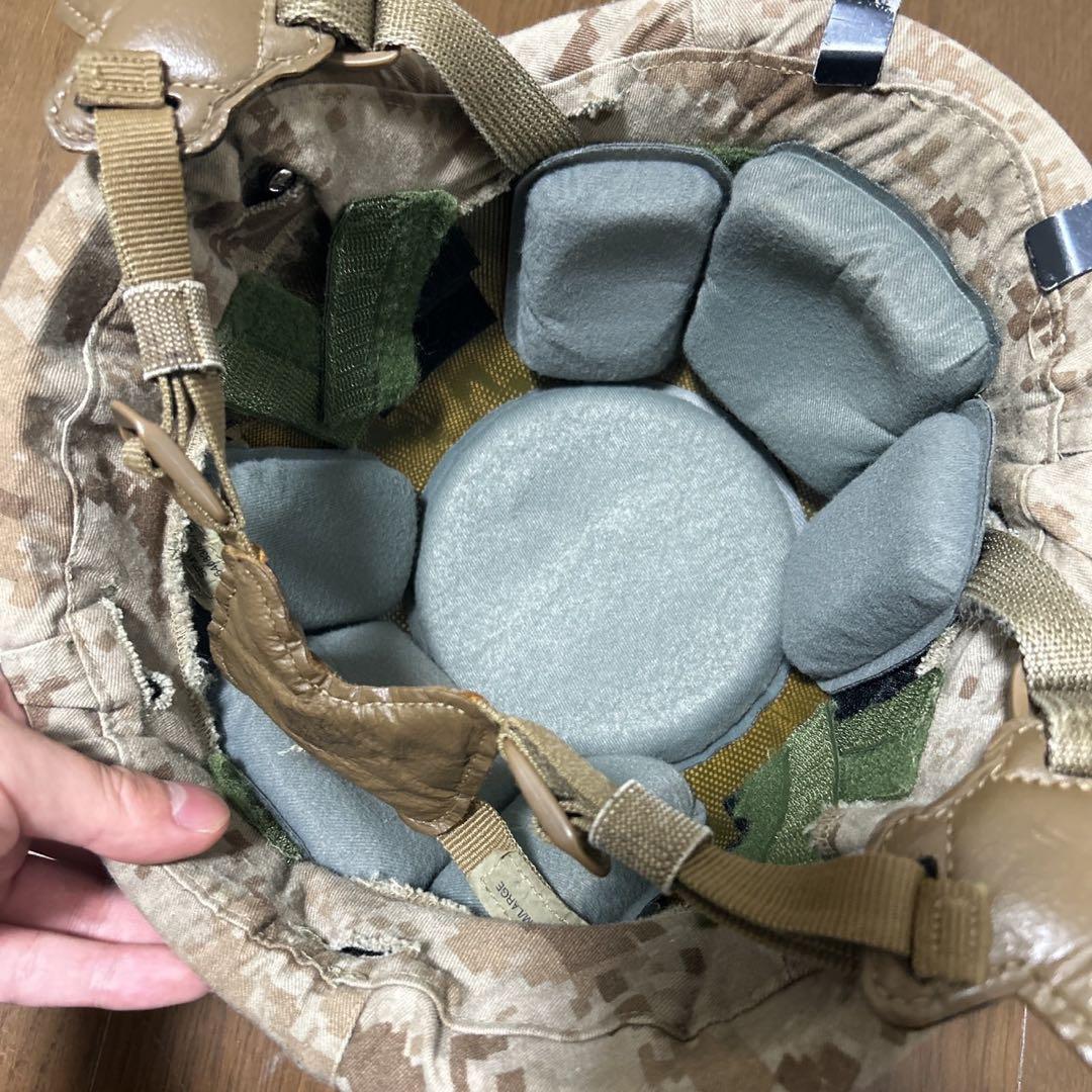 米軍実物　海兵隊　ヘルメット　LWH