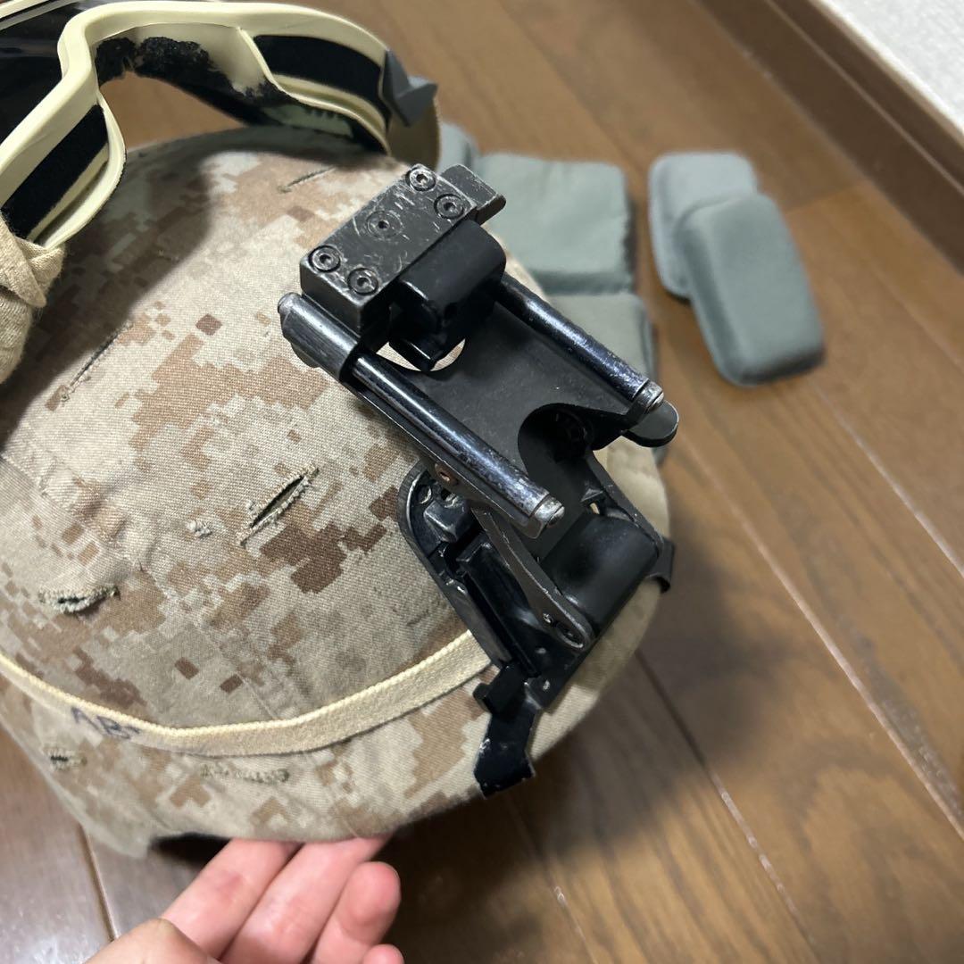 米軍実物　海兵隊　ヘルメット　LWH