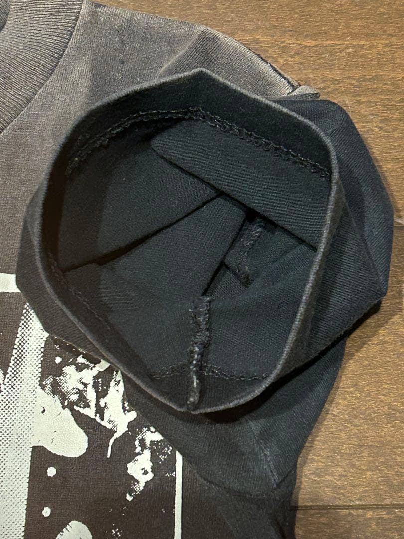 グラフィックプリント Tシャツ ダークグレー 半袖