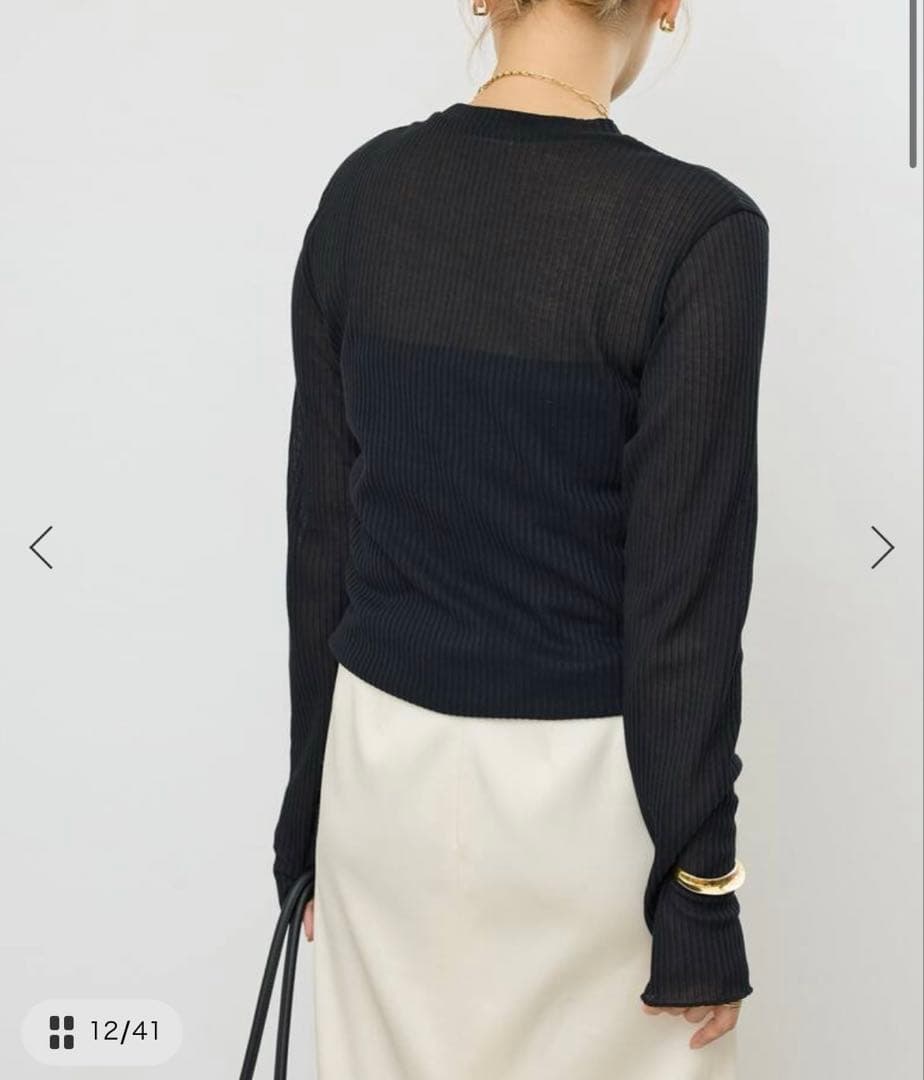 完売　25aw Deuxieme Classe TOTAN Sheer Tシャツ