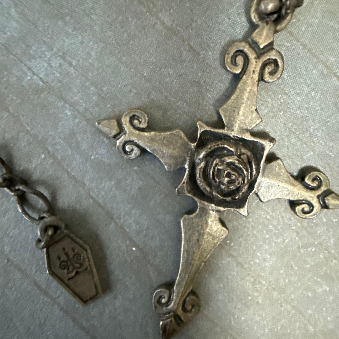 モワティエ　最初期　十字架ネックレス