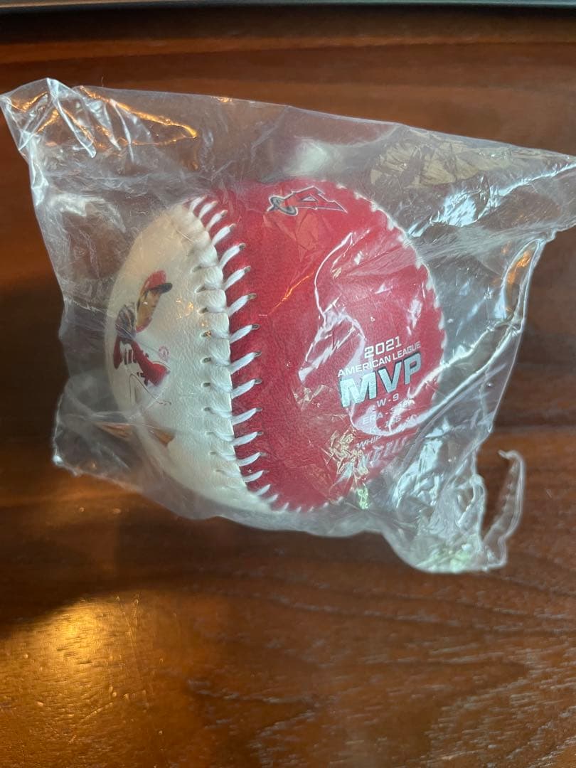 大谷翔平 2021 MVP記念ボール エンゼルス