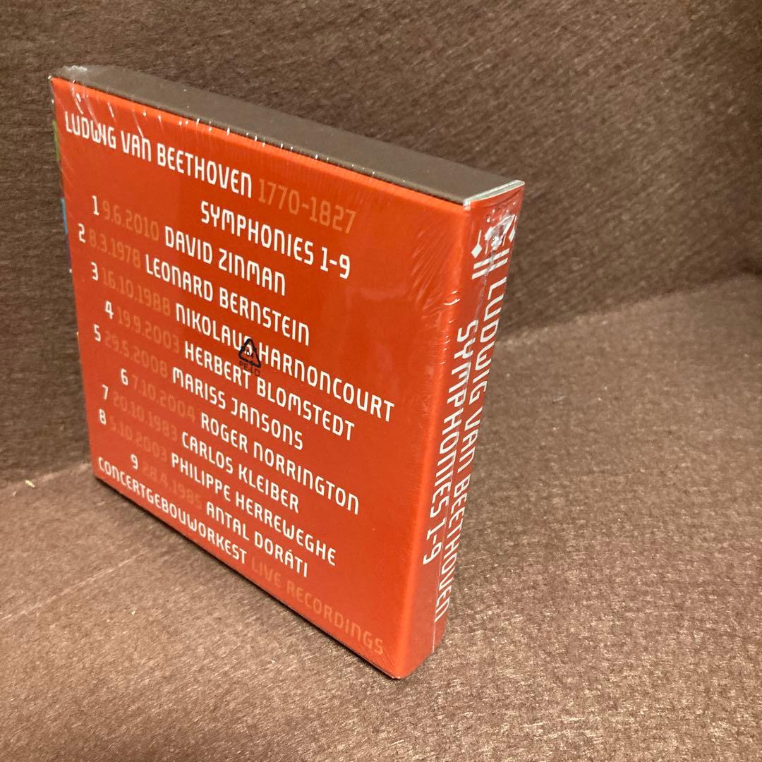 【新品】ベートーヴェン: 交響曲全集＜限定生産盤＞コンセルトヘボウライブ