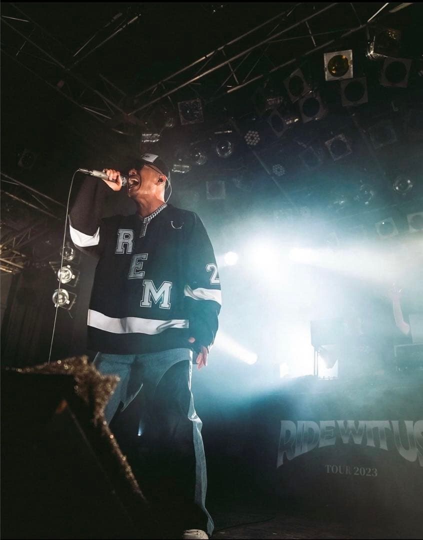 READYMADE Game Shirt Smile レディメイドAK-69着用