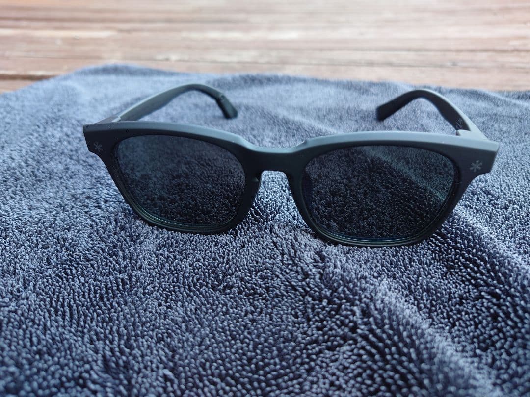 【超美品】限定品 スノーピーク JINSメガネコラボ ブラック サングラス兼用