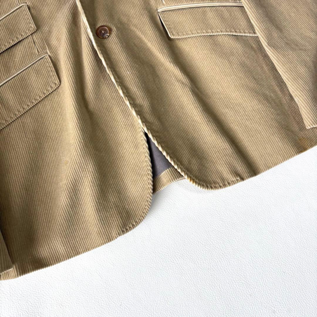 【新品/デッドストック】ジルサンダー テーラードジャケット コーデュロイ XL