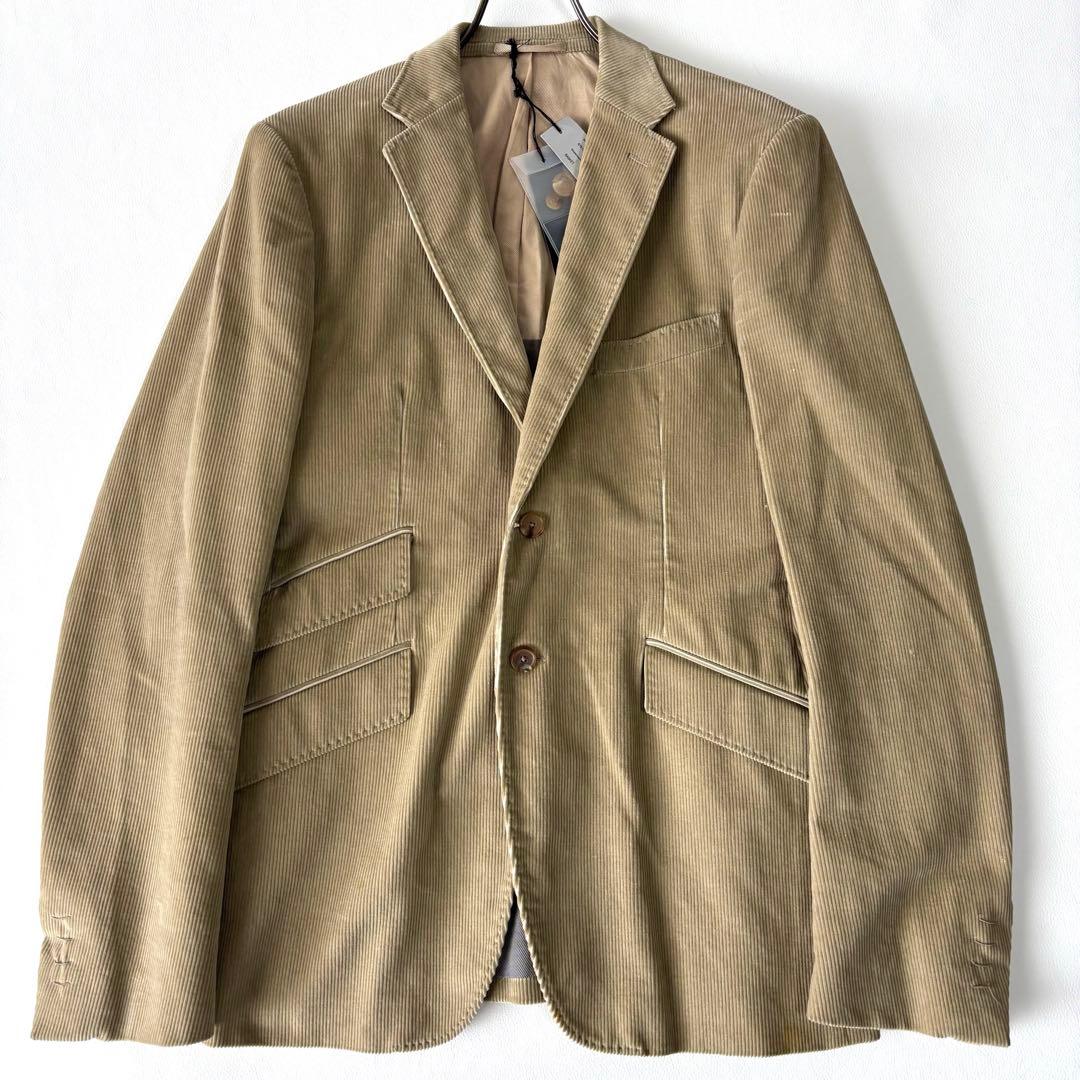 【新品/デッドストック】ジルサンダー テーラードジャケット コーデュロイ XL