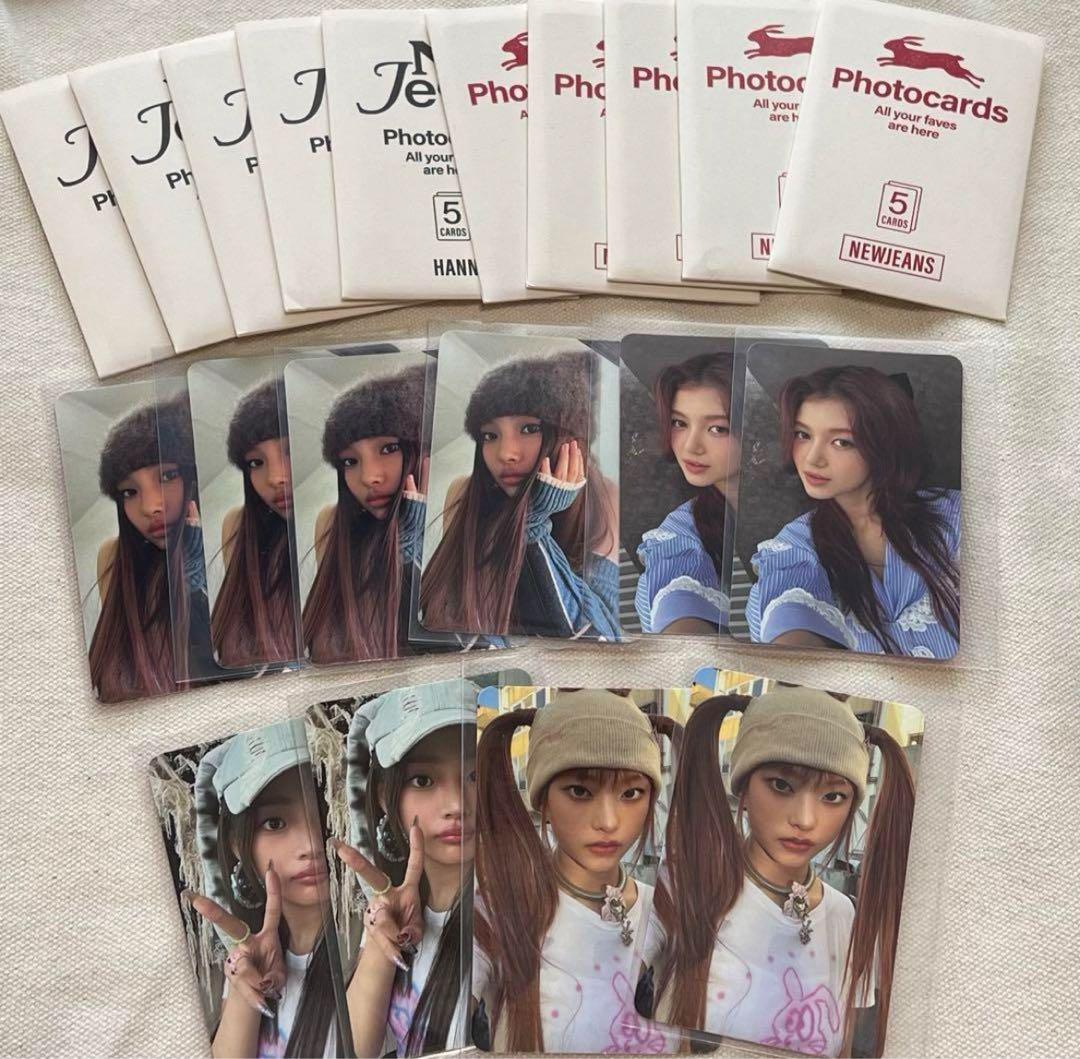 new jeans shopee ミンジ ダニエル ヘリン ヘイン トレカ