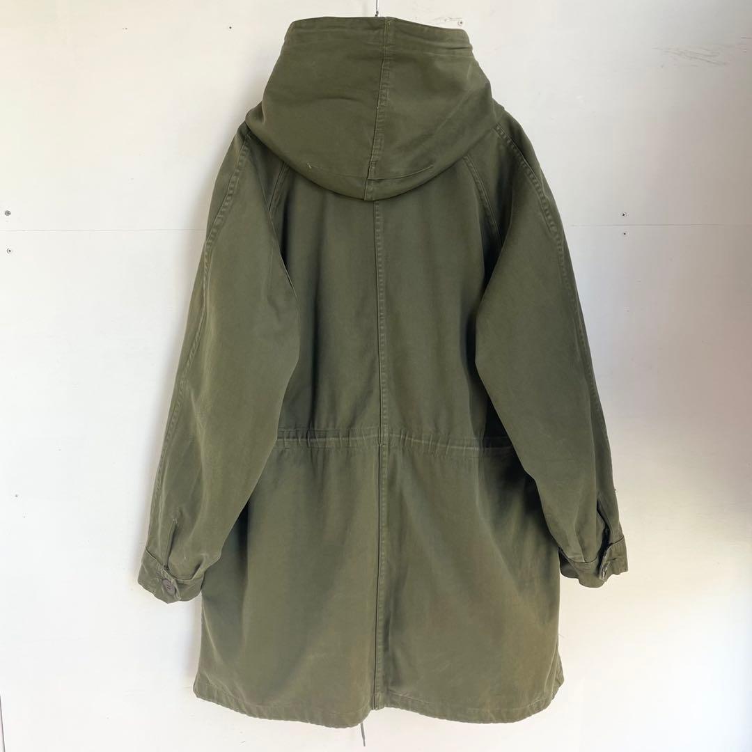 60s 希少タグ フランス軍 M64パーカー ヴィンテージ ミリタリー ユーロ