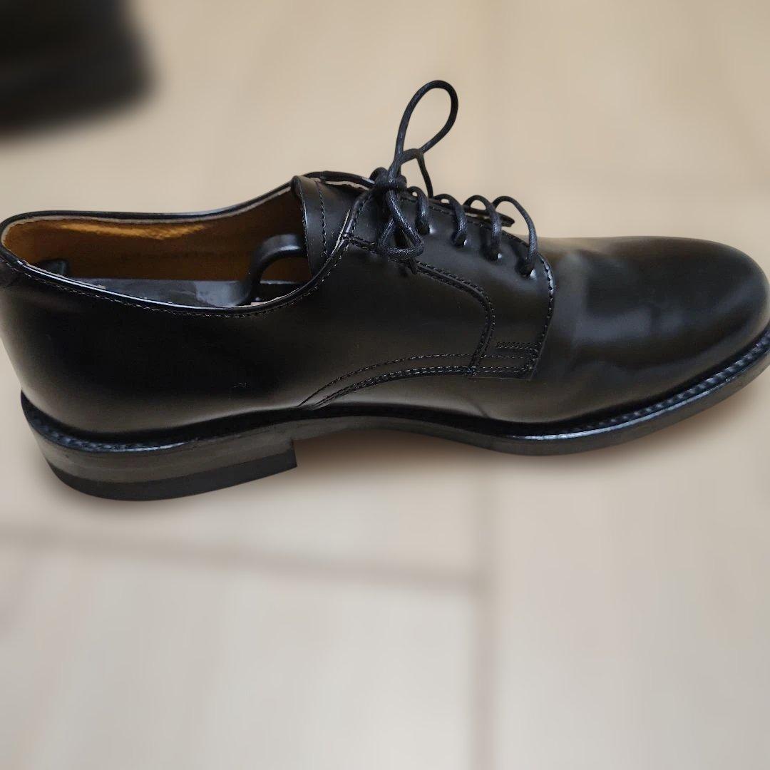 美品リーガル プレーントゥ J636 ブラック 25.5