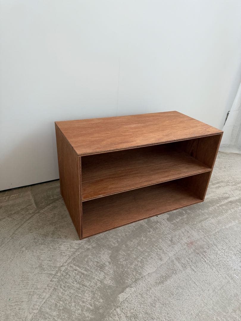 メ*ウ様 やる様　LAUAN SHELVES 2段ナチュラル　D&DEPARTM