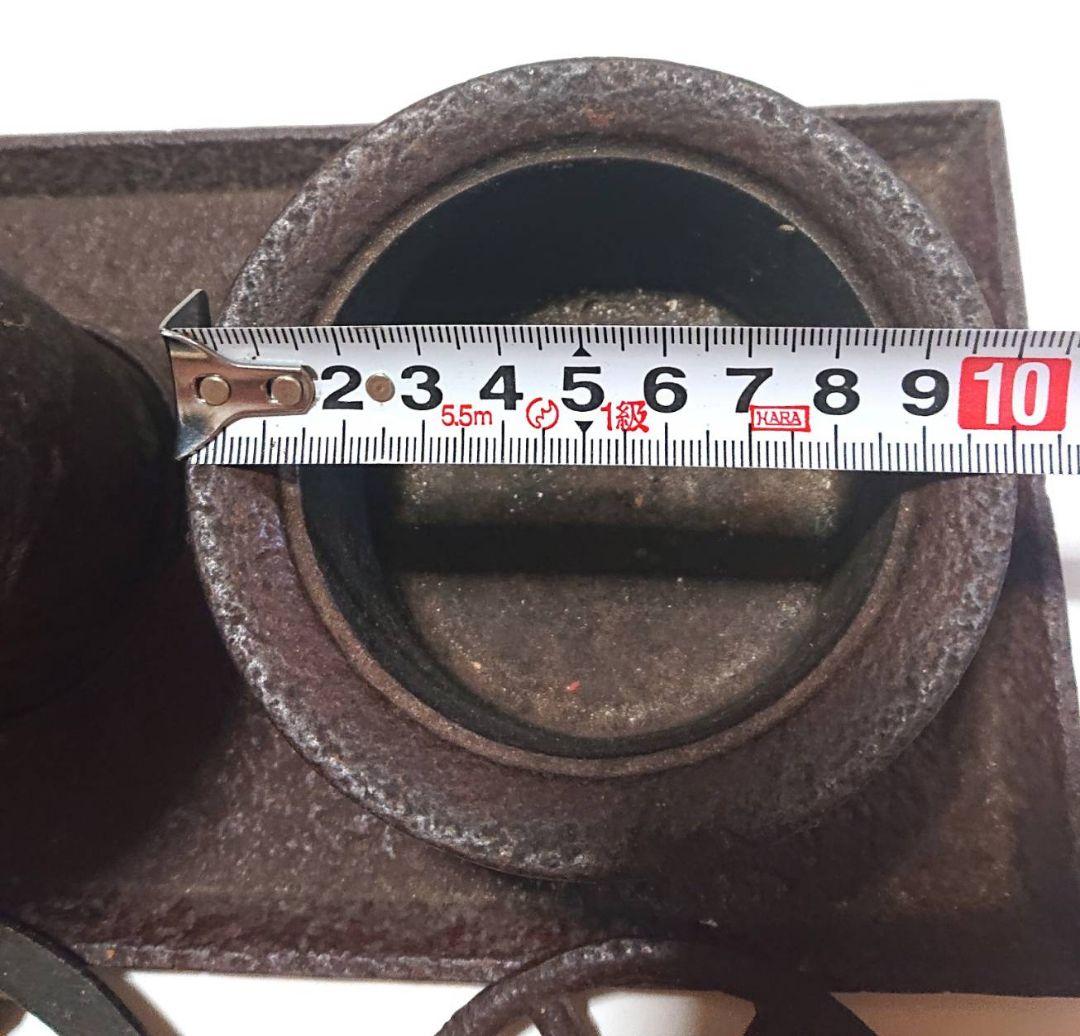 レトロ鉄器 煙管 灰皿 古物 骨董品