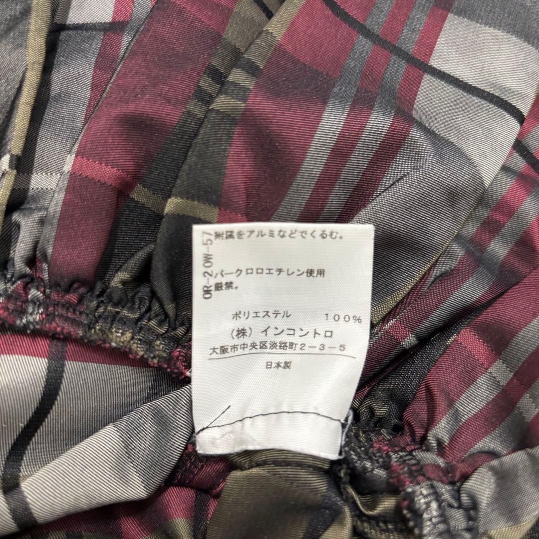 ヴィヴィアンウエストウッド　変形ミニスカート　ロゴボタン　チェック　ティアード