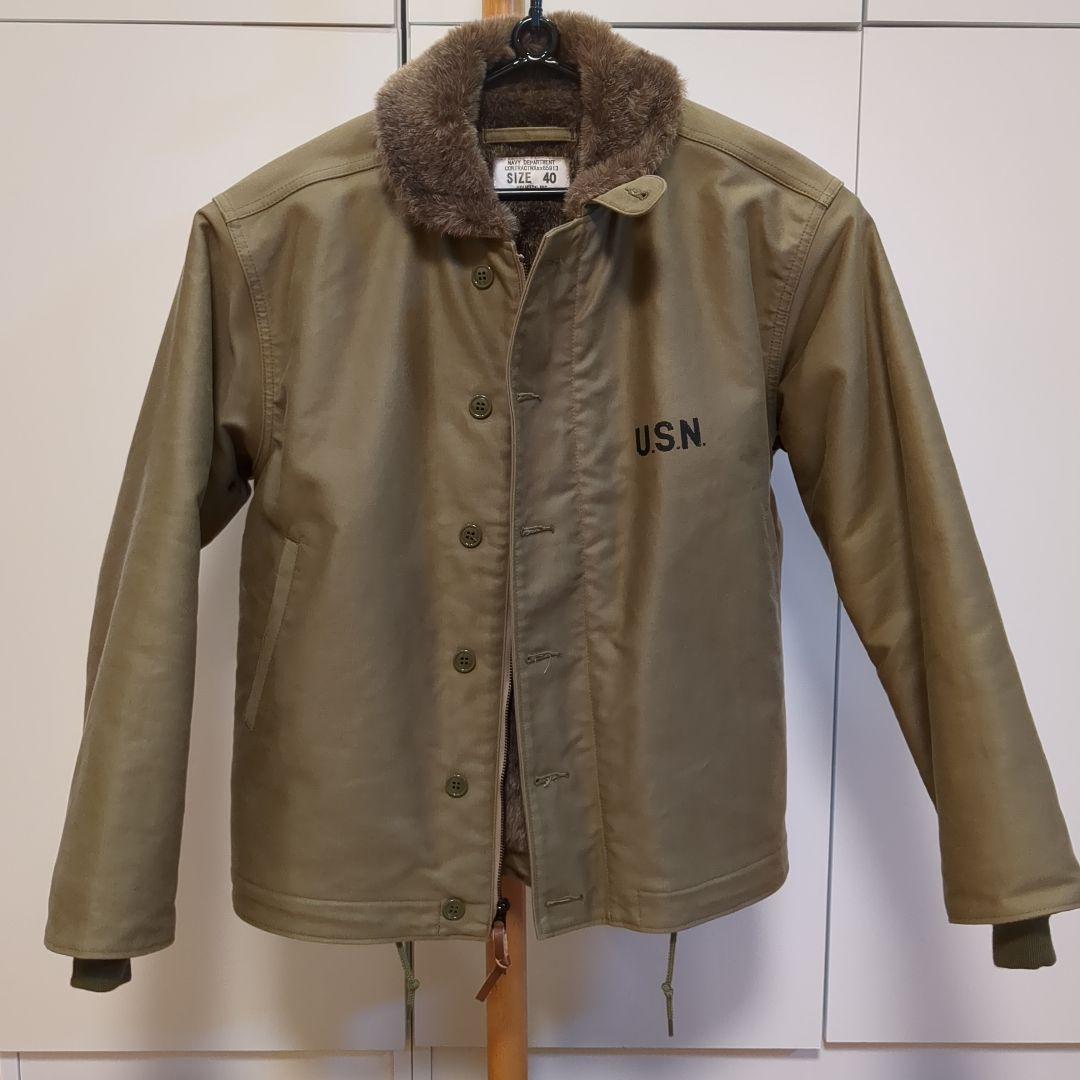 HOUSTON N-1デッキジャケット サイズ40