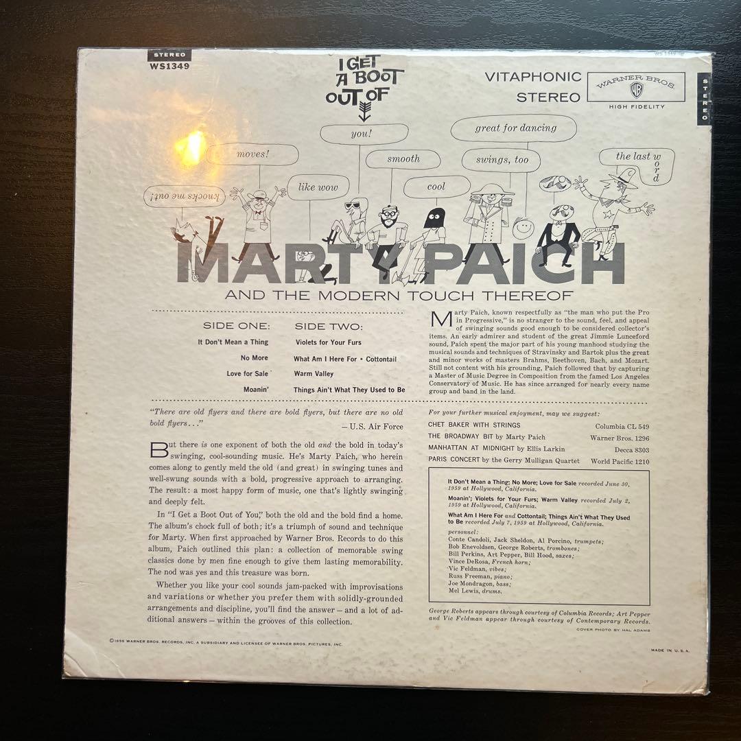 Marty Paich – I Get A Boot Out Of You