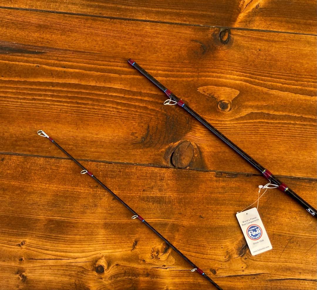 ジギングロッド　3ピースパックロッド　Fujiガイド タイラバ　カーボン　MH