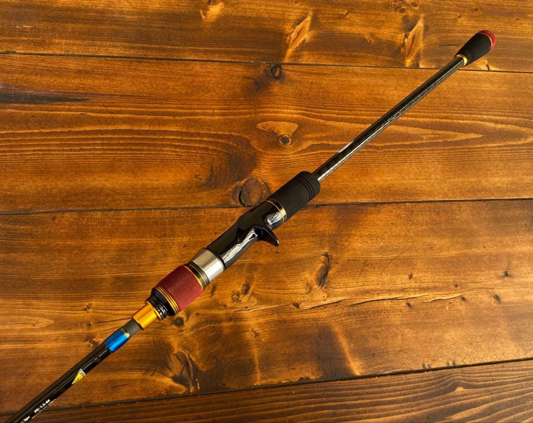 ジギングロッド　3ピースパックロッド　Fujiガイド タイラバ　カーボン　MH
