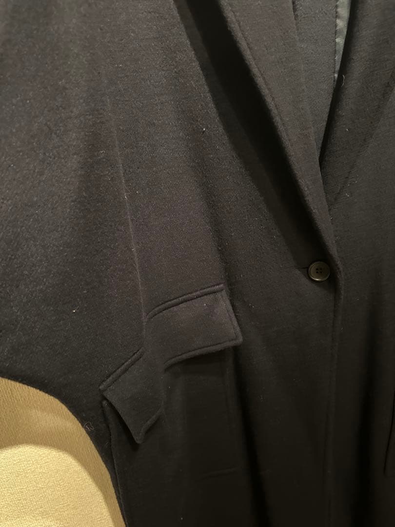 【emmi atelier】リサイクルウールロングコート