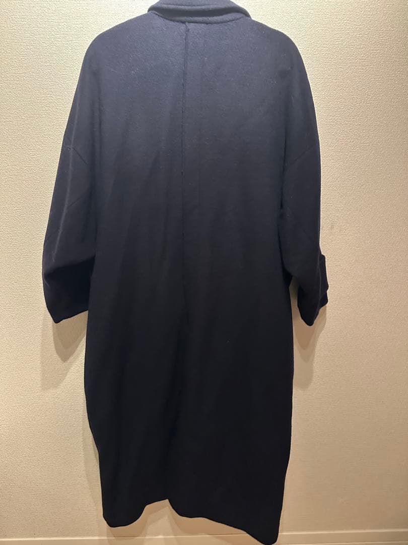 【emmi atelier】リサイクルウールロングコート