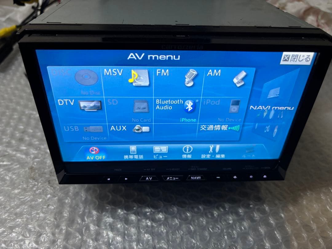地図2019年⭐️AVIC-ZH09CS カロッツェリア パイオニア カーナビ