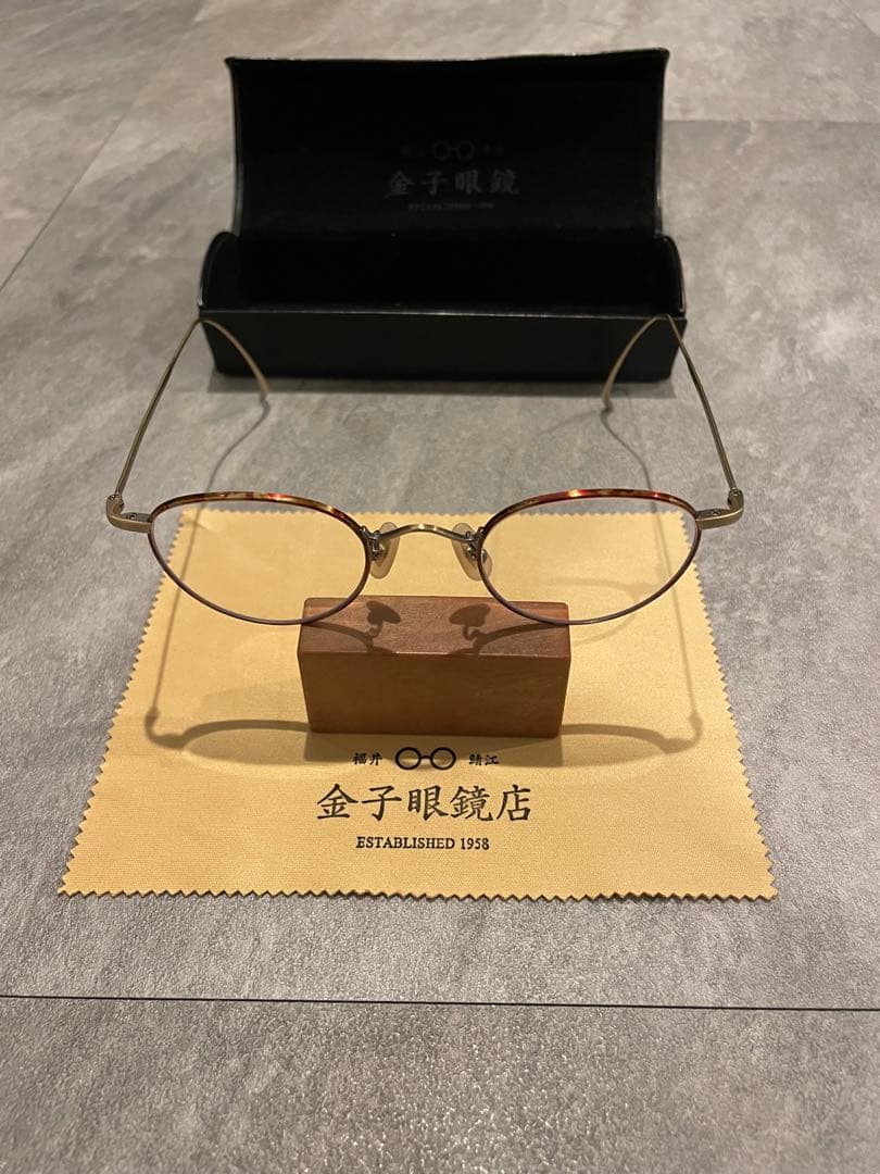 金子眼鏡　KANEKO OPTICAL 度なし　眼鏡　メガネ　KV-47 日本製