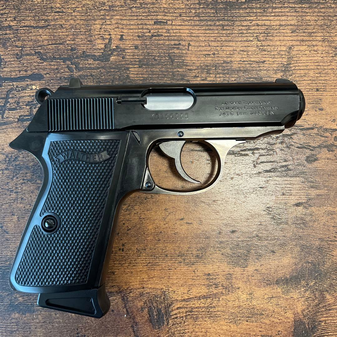 マルゼン ワルサー ニューPPK/S ブラックメタル+予備マガジン
