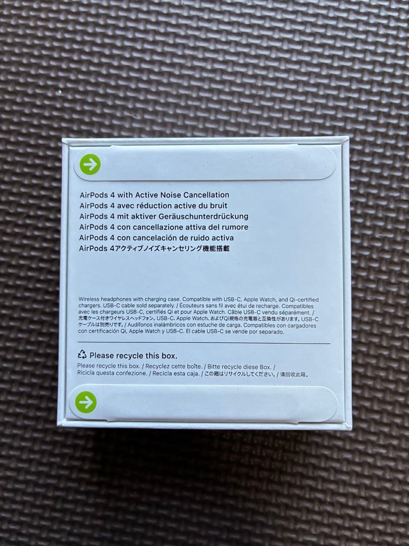 AirPods 4 アクティブノイズキャンセリング　MXP93J/A