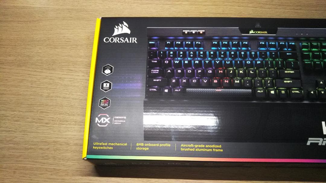 Corsair K70 RGB MK.2 RAPIDFIR 銀軸 コルセア