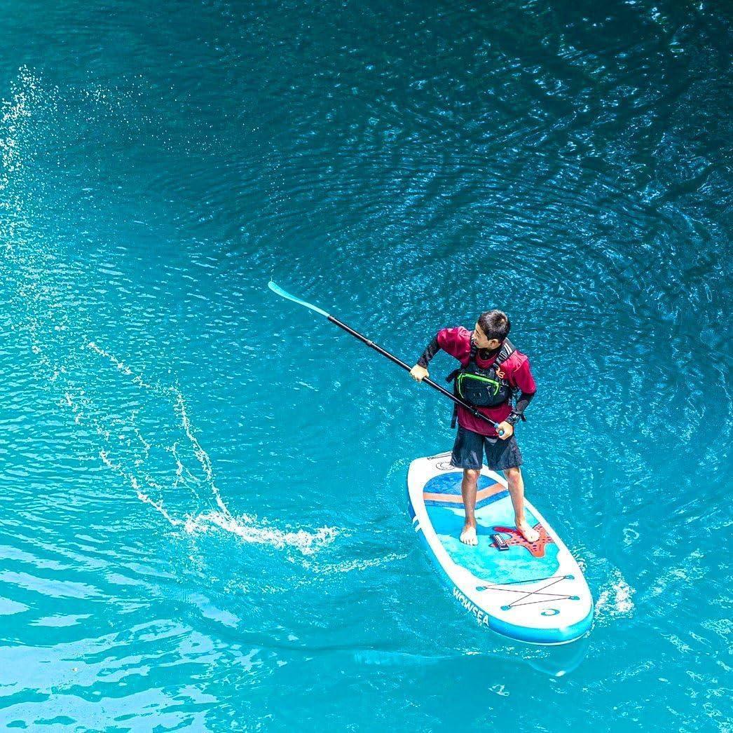 WOWSEA K1 空気注入式スタンドアップパドルボード ツーリング